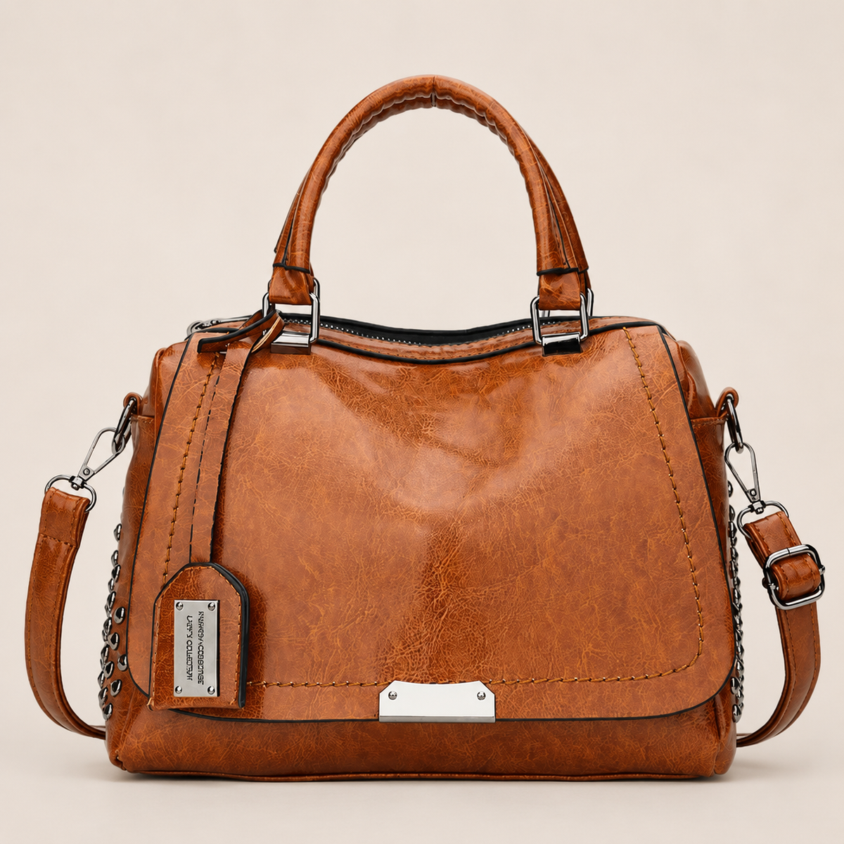 Bolsa de Couro Legítimo Feminina - Victorie