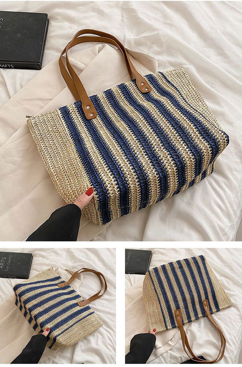 Bolsa de Praia em Palha Nobre - Isadora
