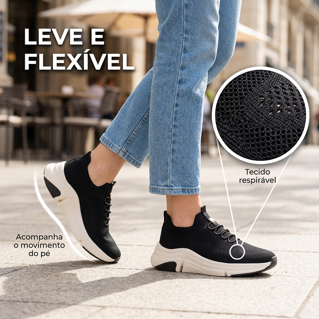 Tênis Ortopédico Modare® - Compre 1 Leve 2