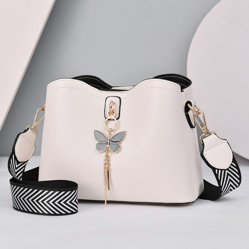 Bolsa de Couro Feminina - Butterfly