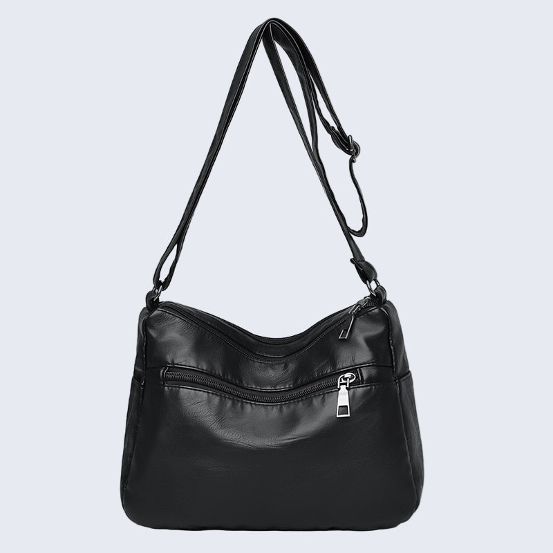 Bolsa de Couro Legítimo Transversal - Madrid