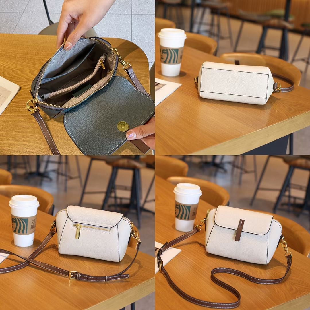 Bolsa Feminina Compacta Retrô - Perfeita pro dia a dia