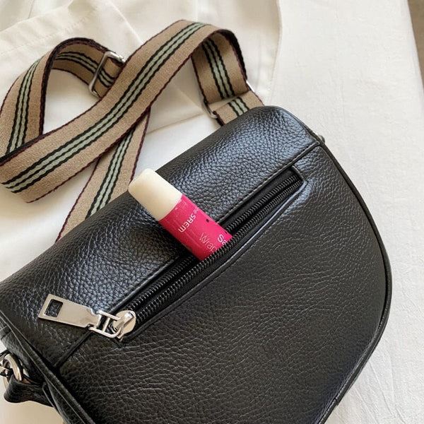 Bolsa Feminina de Couro Compacta - Elegance