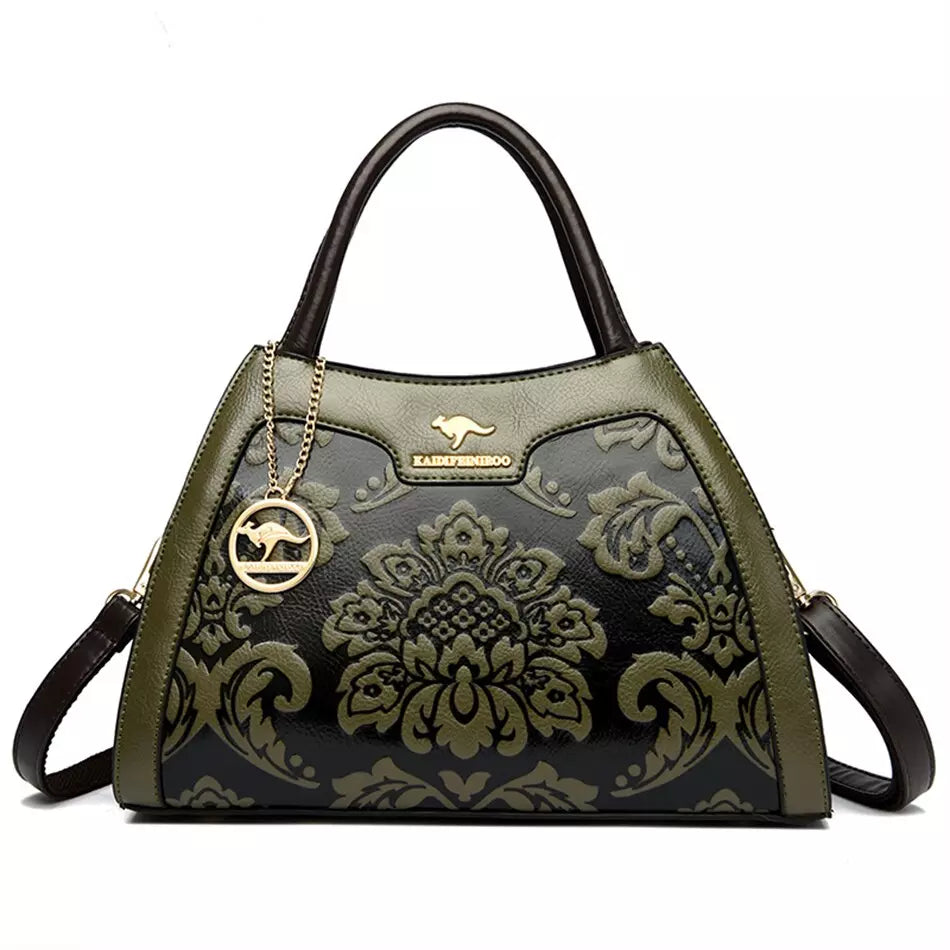 Bolsa Feminina de Couro de Luxo - Rebeca