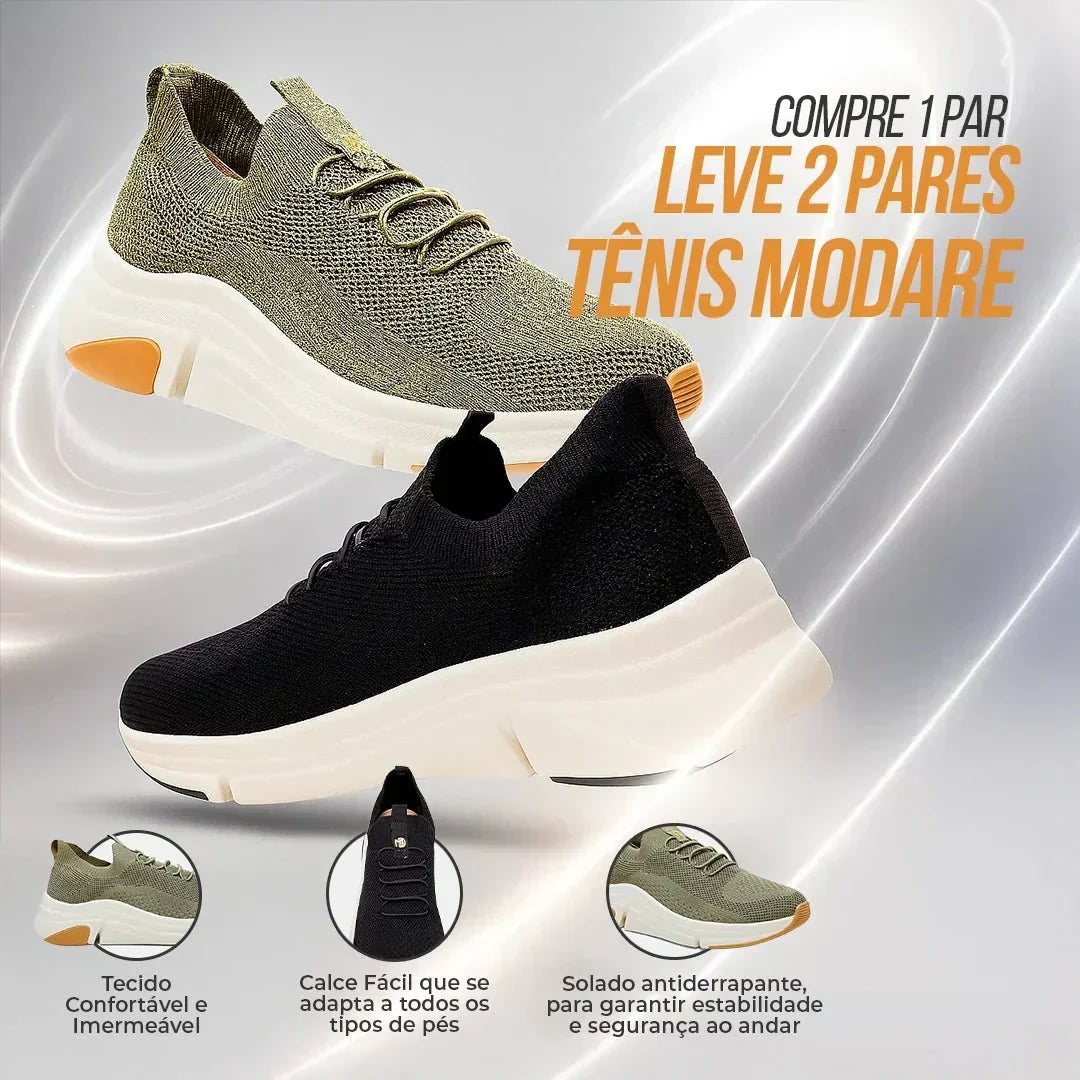 Tênis Ortopédico Feminino - Compre 1 Leve 2 Hoje!